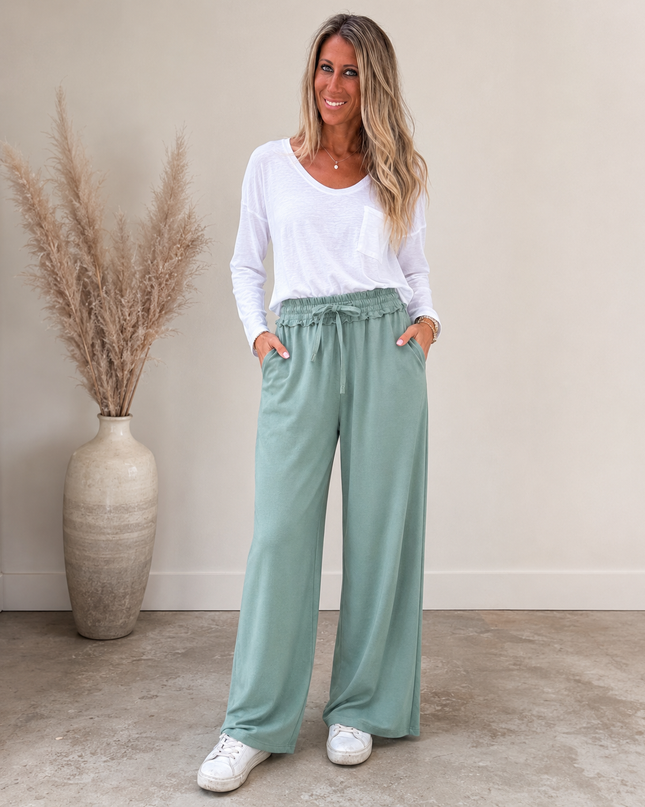 Easy Does It Wide Leg Pants